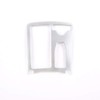 DIYUCAR For C Class W204 2008-2014 Car ABS Matte Silver