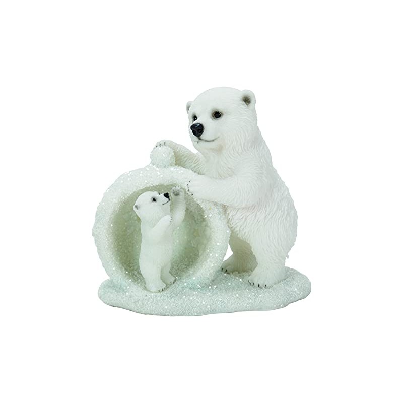 Vivid Arts - Mother & Baby Snowball Polar Bear (NF-PP52-D)