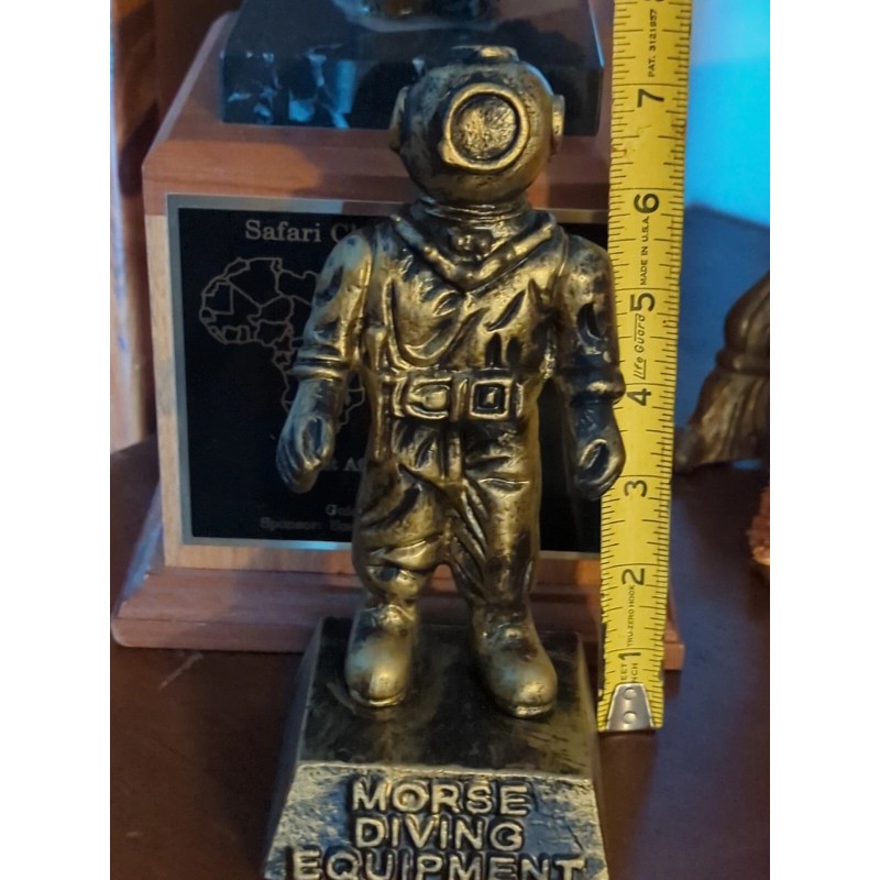 MORSE Diving Equipment 8” Tall Retro Deep Water Diver Suit