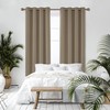 Deconovo Deconovo Opaque Blackout Eyelet Curtains, 280 x 140 cm,