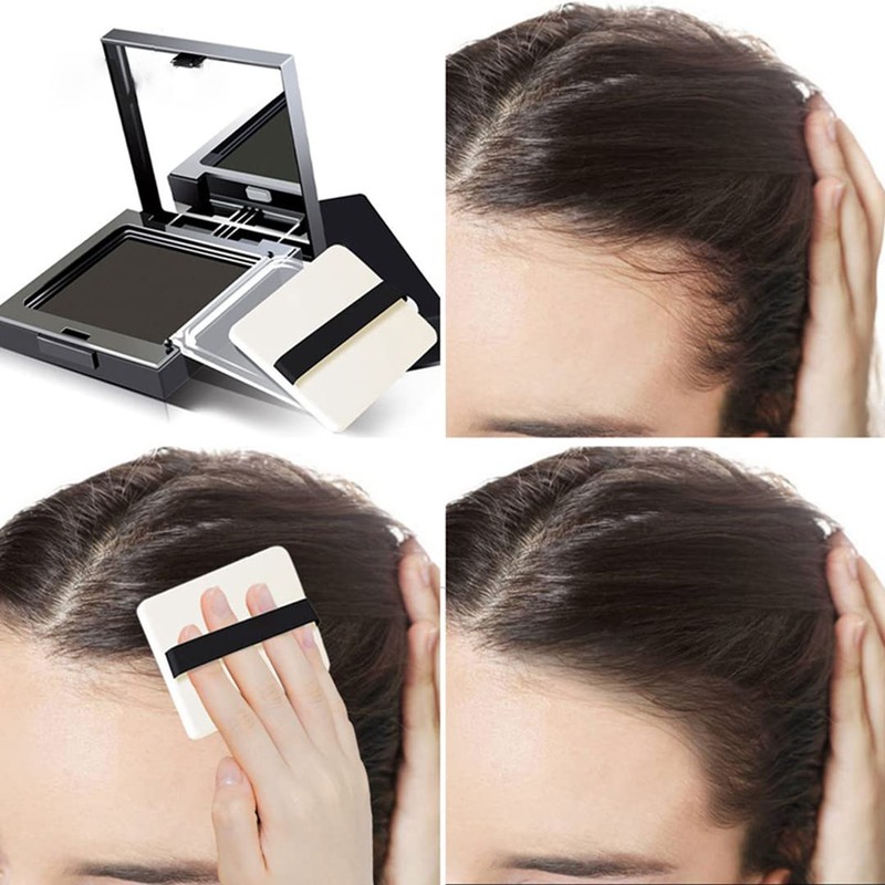 Hair Root Concealer-New Type Hairline Powder,Root Touch Up Powder,Instantly Cover