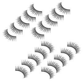 LALAFINA Sets Fluffy Lash Clusters False Eyelashes Natural Lash Extensions Kit for Women Pairs