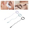 3PCS Eyelash Extension Tweezers Holders Bracelet Silicone Ring Tweezers Protector