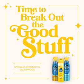 Pledge pH-Balanced Multisurface Spray, Everyday Cleaner, Rainshower Scent, 9.7oz (Pack of 3)