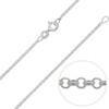 30" Inch Sterling Silver 1.7 mm Thick Round Belcher/Rolo Chain
