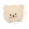 WOONEKY Comfortable Cartoon Fleece Hair Towel Quick Drying Water Absorption