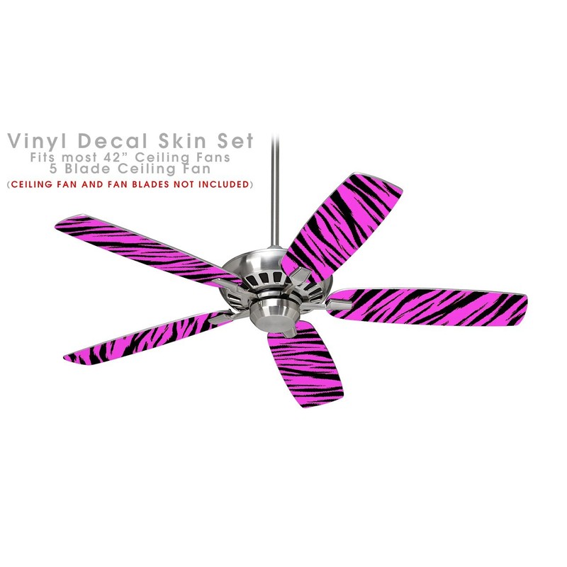 Pink Tiger - Ceiling Fan Skin Kit fits most 42