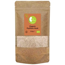 Organic Psyllium Husk - Certified Organic - by Busy Beans Organic (500g)