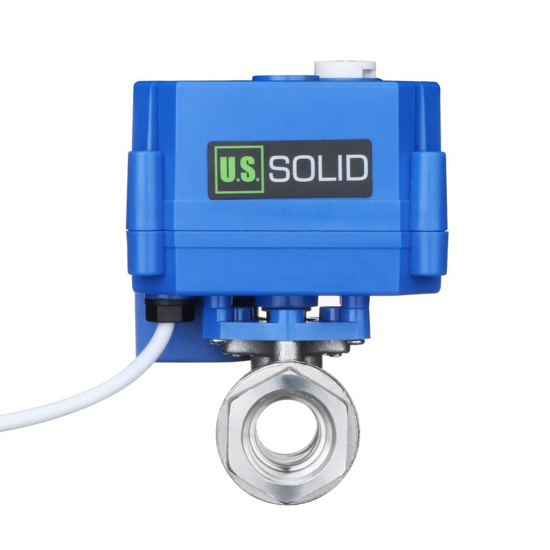 Motorized Ball Valve- 1/2" Stainless Steel Ball Valve with Manual