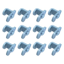 ZUIUINAO High-Quality P993200800 Gray Plastic Shelf Clips | 12-Pack | Outstanding Replacement For Commercial Kitchen Freezers And Refrigerators