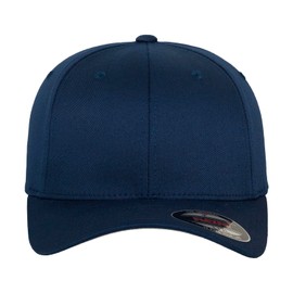GIDUTEX Flexfit Unisex Wooly Combed Cap with Lanyard Grey Bottom Baseball Cap Baseball Cap, navy