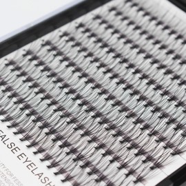 Bodermincer 20D 8-16mm To Choose Professional Makeup Individual Cluster EyeLashes Grafting Fake False Eyelashes Eyelash Extension Iindividual Eyelash Bunche (20D-10mm)