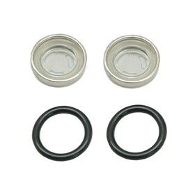 LE LEFOSSI 2 Sets 18mm Sight Glass Lens Gasket Repair Kit Motorcycle Front Rear Brake Clutch Master Cylinder For Honda For Yamaha For Kawasaki For Suzuki