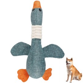 Indestructible Dog Toy, Anti-Stress Duck Dog, Indestructible Dog Toy for Aggressive Chewers, Goose Toy, Dog, Cuddly Toy for Dogs, Soft Dog Toys for Breeds, Small, Medium, Large Dogs
