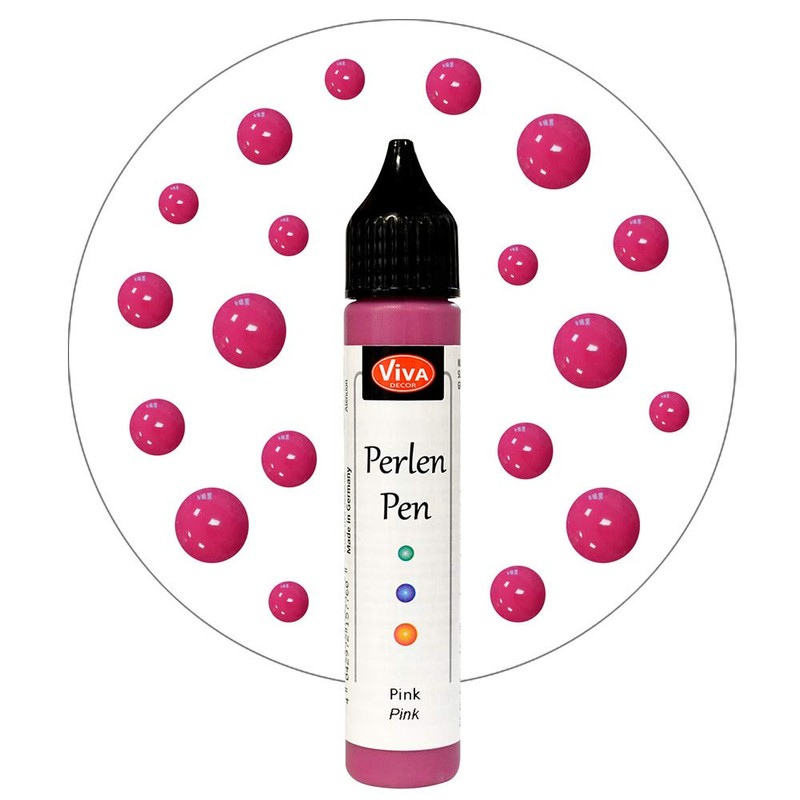 Viva Decor Perlen Pen 28ml - #417 Pink