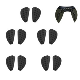 5 Pairs Plug-in Sunglass Nose Pads,NLQHOPTS Eyeglass Replacement Nose Piece Anti-Slip Soft Silicone Sport Nose Guard Nose Bridge Pads for Eyeglass Glasses Sunglasses