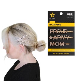 U.S. Army Bobby Pin Set (Proud US Army Mom)