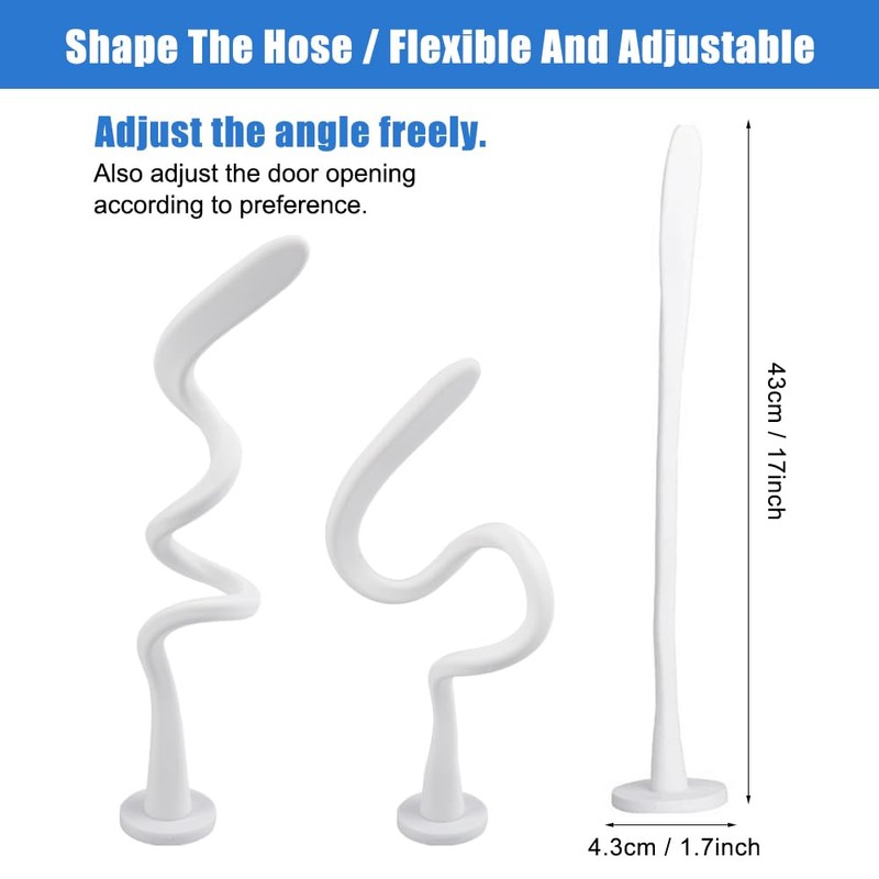 Front Loading Washing Machine Door Support White, 43mm Front Loading