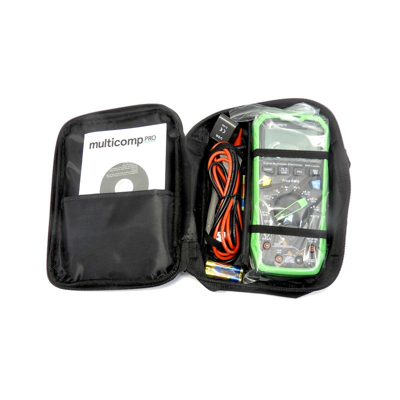 Multicomp Pro Digital Multimeter, Handheld, True RMS. 10A, 1kV