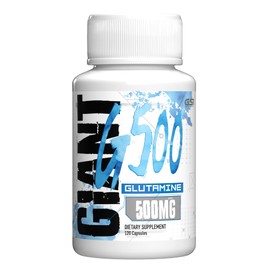 Giant Sports Performance Edge G-500 Glutamina - L- Glutamina - 500 mg - 120 Capsulas - 120 ser                                                        
