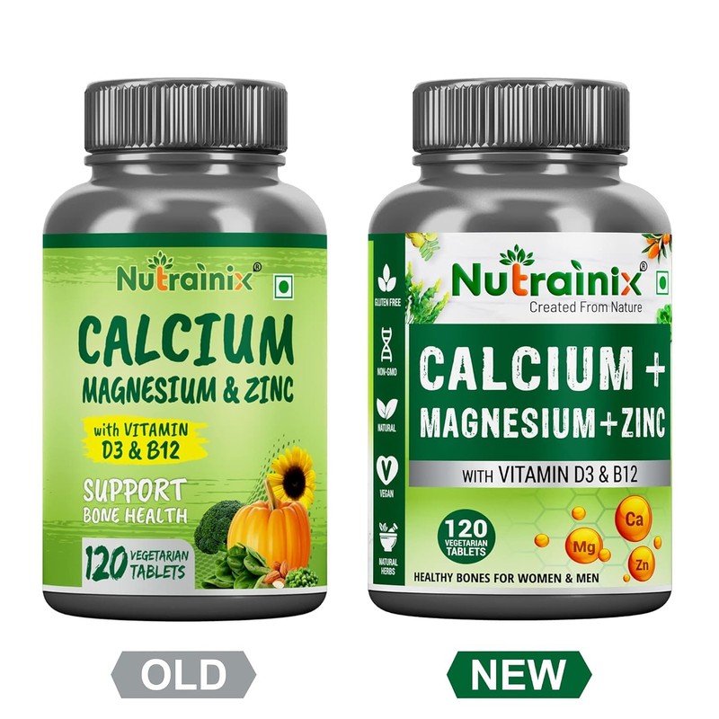 Generic Generic Calcium Magnesium Zinc with Vitamin D3+k2 Supplement for