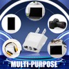 EBOOT 20 Pack EBOOT Europe to USA Plug Adapter American