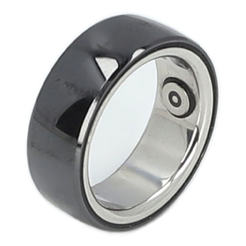 Smart Ring Health Tracker Step Counting Ceramic Surface Sleep Tracking