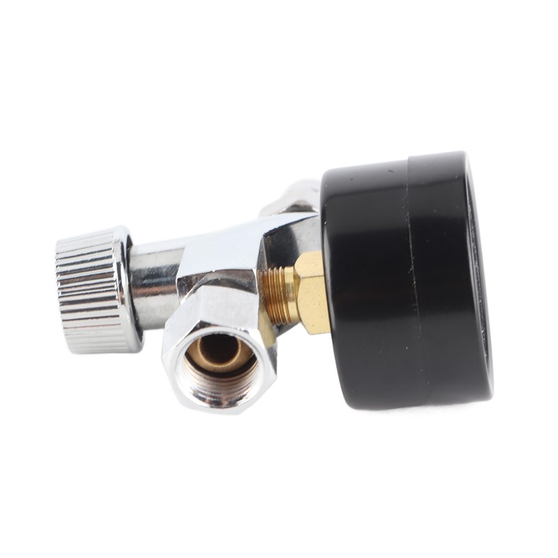 Mini Adjustable Spray Gun Air Regulator With Pressure Gauge Diaphragm