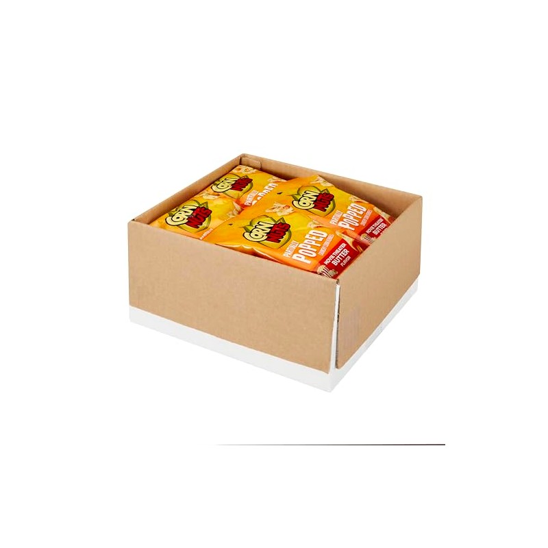CORN NUTS Partially Popped Movie Theater Butter, 3 oz Bags,