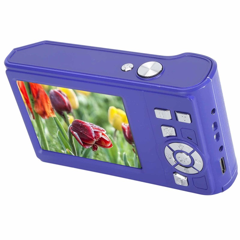 Digital Camera 48MP 2.7K HD 8x Zoom Compact 2.8 Inch
