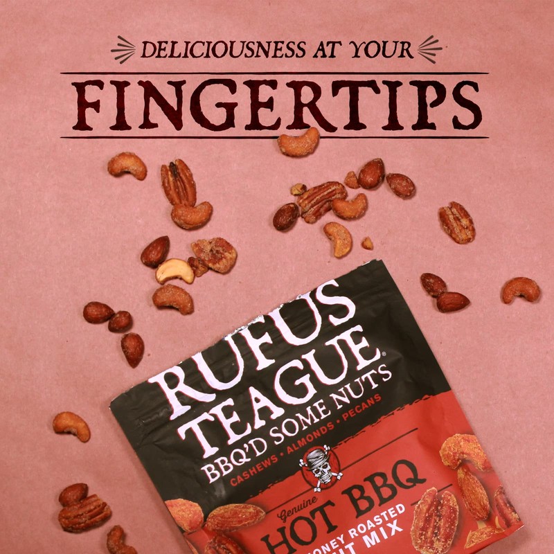 Rufus Teague - Hot BBQ Honey Roasted Peanuts - 9