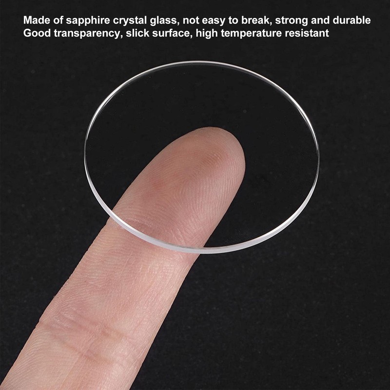 Sapphire Glass Watch Repair Lens 1.5mm Thickness Glass Watch Maintenance