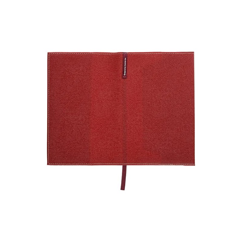 Faux Leather R Book Cover 新書 , red