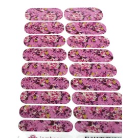Jamberry Nail Wrap: Orchid Bouquet (Full Sheet) Retired/Discontinued Design A448