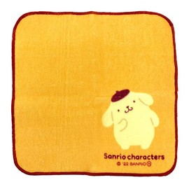 Hayashi PJ411144 Sanrio Good Friend Pompompurin Mini Towel, Approx. 7.9 x 7.9 inches (20 x 20 cm)