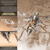EUSP.LONGPIN Bumblebee 3D Metal Puzzle - Creative DIY Toy, Perfect
