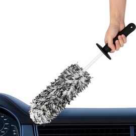 Cepillo Limpiador Para Ruedas Cerdas Sin Arañazos Con Detallado De Grietas - Cepillo Limpiador De Coches - Para Coche Vehículo Bicicleta Motocicleta Hogar Garaje Exterior Interior Lavado Llantas