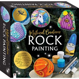 Mythical Creatures Rock Painting Box Set (Rock Painting Kit)