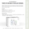 Valjean Labs Facial Serum, Combo Pack of Hydrate, Glow, and