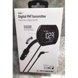 Scosche FMTD13-SP1 Digital FM Transmitter With Back Lit Display And Brand New