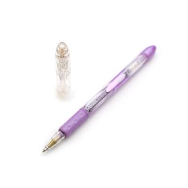 Pentel Sunburst Metallic Gel Roller Pen, Medium, Violet (K908-MV)