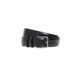 Paul Smith Men's Leather Classic Suit Belt, Black, 32