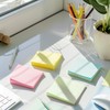 Evergreen Goods 4 Pads Pastel Yellow Sticky Notes 76x76mm (3"