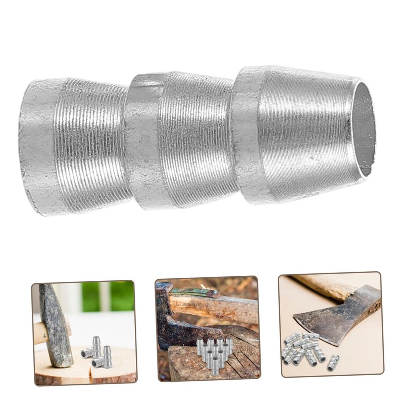 VICASKY 10pcs Iron Kit for Axe Handles Round Hammer for
