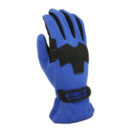 FET SPORTS FT3DLW51 3D LIGHT WEIGHT GLOVE GLOVES Blue/Black M