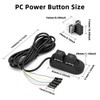 Power Switch for Desktop Computers Binghe PC Power Button PC