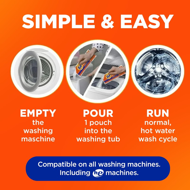 Washing Machine Cleaner by Tide, Washer Machine Cleaner with Oxi