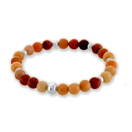 Believe London Peruvian Pink Opal Gemstone Bracelet Healing Bracelet Chakra Bracelet Anxiety Crystal Natural Stone Men Women Stress Relief Reiki Yoga Diffuser Semi Precious