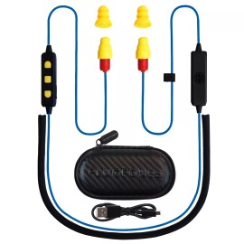 Plugfones FreeReign Work Headphones OSHA Bluetooth Volume Limiting 82dB limit