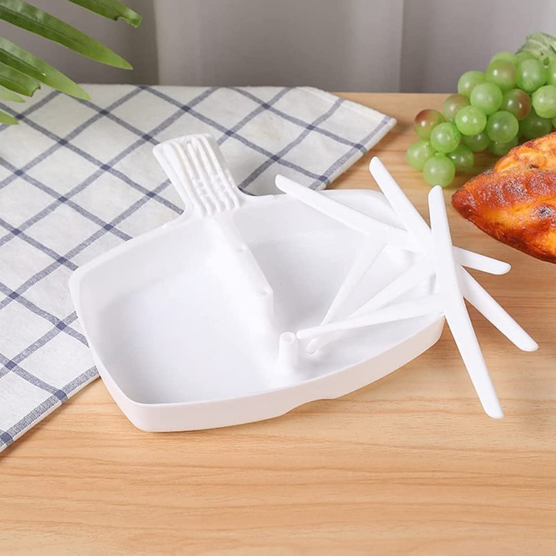 Petersty Bacon Rack Microwave Bacon Hanger Cookware Tray Bacon Cookware